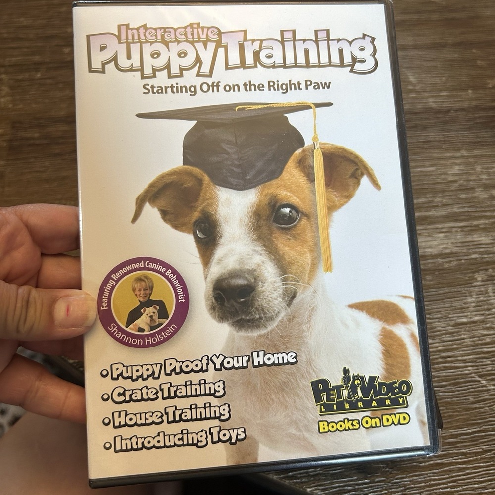 Pet Video Library Interactive Puppy Training Dog Tricks New Puppy Lot - Picture 4 of 4